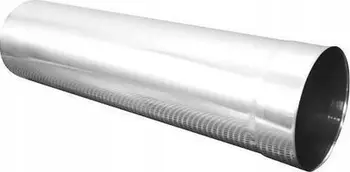 Tub fleksibël ajrimi FLEXIPIPE SpiroFlex 130, inox, 0.5m, i argjendtë
