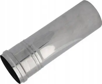 Tub inox SpiroFlex 130 smooth, 130 mm, 0.25 m, argjendtë