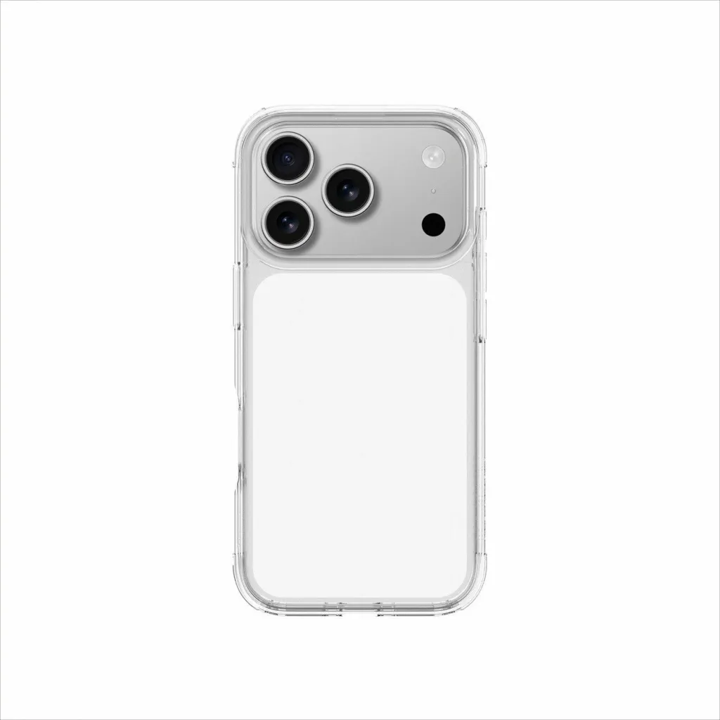 Kllëf telefoni AmazingThing Minimal për iPhone 17 Pro, rezistent ndaj rënieve, transparent - 1