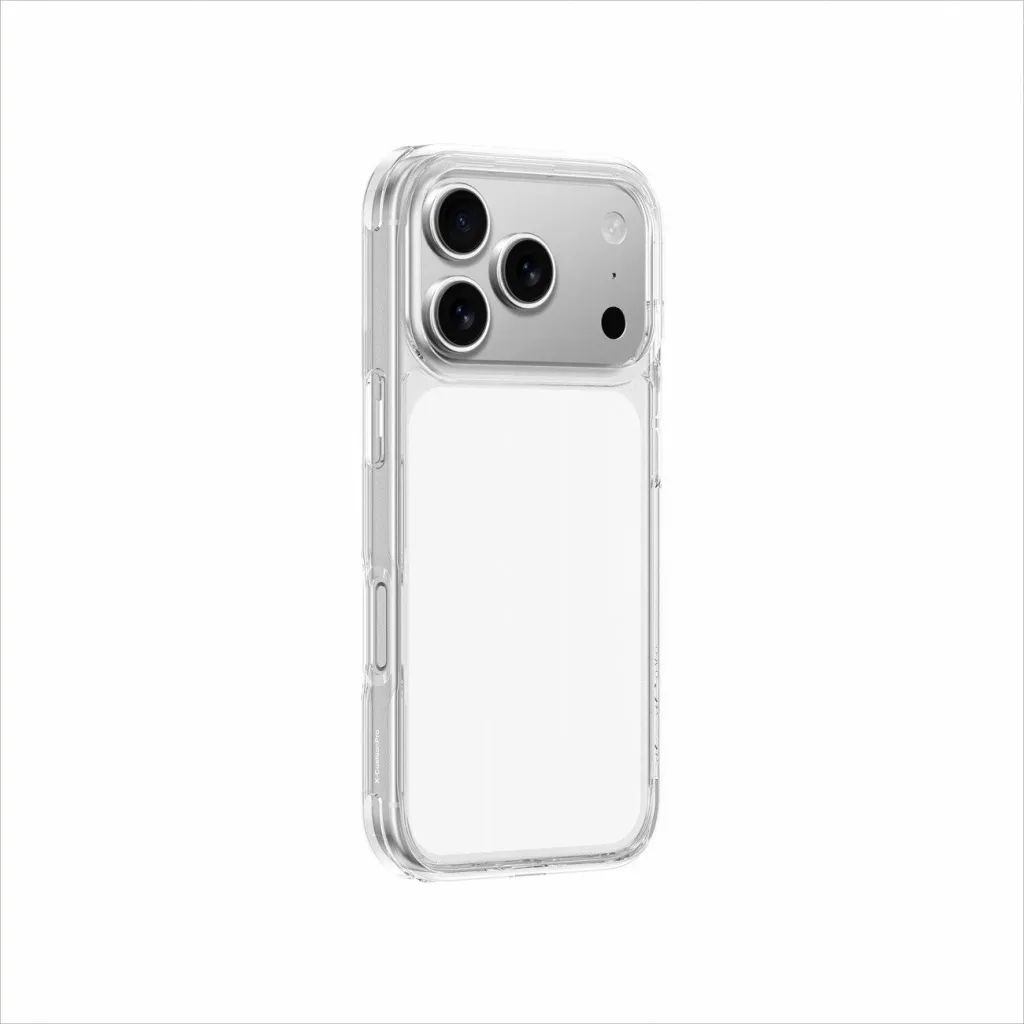 Kllëf telefoni AmazingThing Minimal për iPhone 17 Pro, rezistent ndaj rënieve, transparent - 3