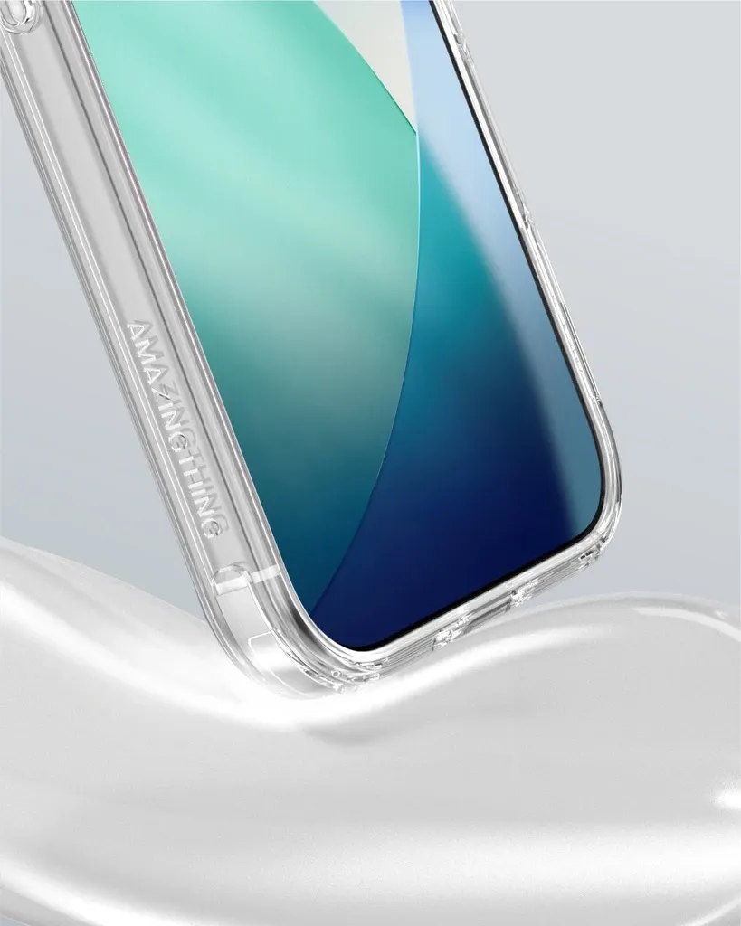Kllëf telefoni AmazingThing Minimal për iPhone 17 Pro, rezistent ndaj rënieve, transparent - 7