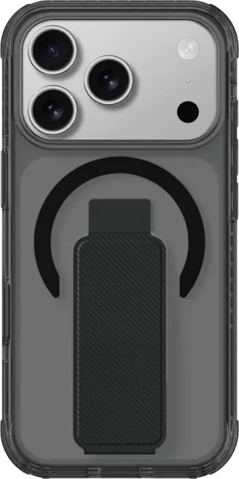 Mbrojtëse telefoni AmazingThing Titan Pro Holder për iPhone 17 Pro Max, kompatibile me MagSafe, e zezë