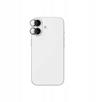 Mbrojtës lente Amazingthing për iPhone 17, xham mbrojtës, kornizë alumini, i zi