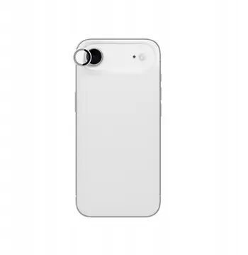 Mbrojtës xhami për lente AmazingThing, për iPhone 17 Air, kornizë alumini argjendi