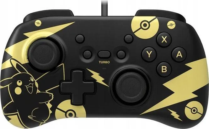 Kontroller Hori Mini Pikachu, me kabllo, i zi - 1