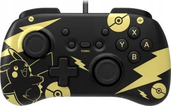 Kontroller Hori Mini Pikachu, me kabllo, i zi