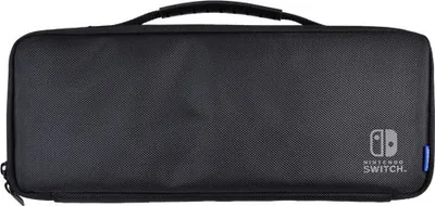 Çantë mbrojtëse Hori Cargo Pouch, për Nintendo Switch, kompatibile me Switch Lite dhe OLED, e zezë - 1