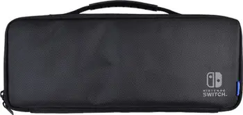 Çantë mbrojtëse Hori Cargo Pouch, për Nintendo Switch, kompatibile me Switch Lite dhe OLED, e zezë