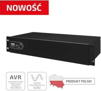 UPS EVER ECO Pro 1200 AVR CDS, rack 2U, 1200 VA, 780W, i zi