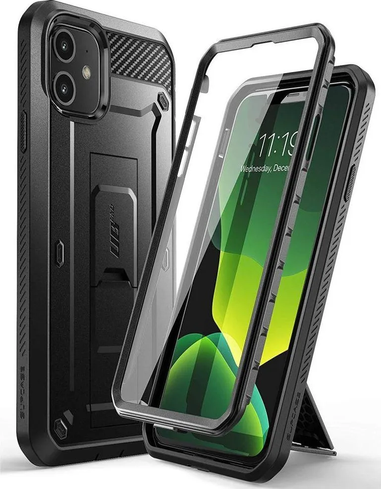 Mbrojtëse për celular Supcase UNICORN BEETLE PRO për iPhone 11, e zezë - 1