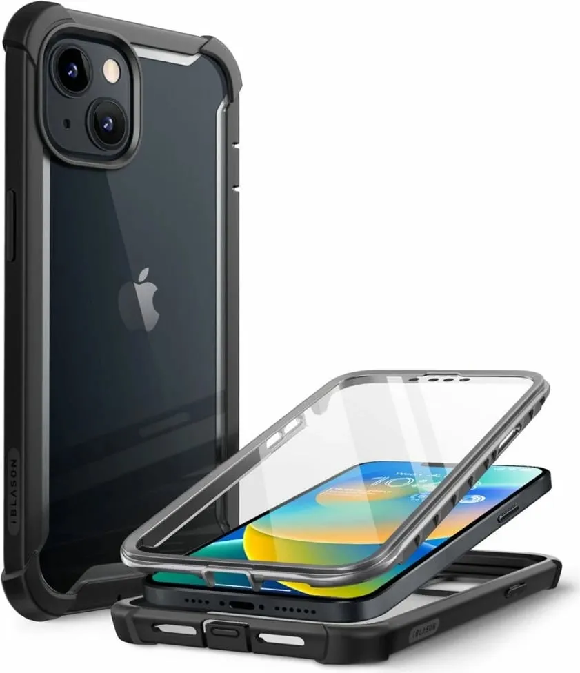 Mbështjellës Supcase IBLSN Ares për iPhone 13/14, i zi - 1