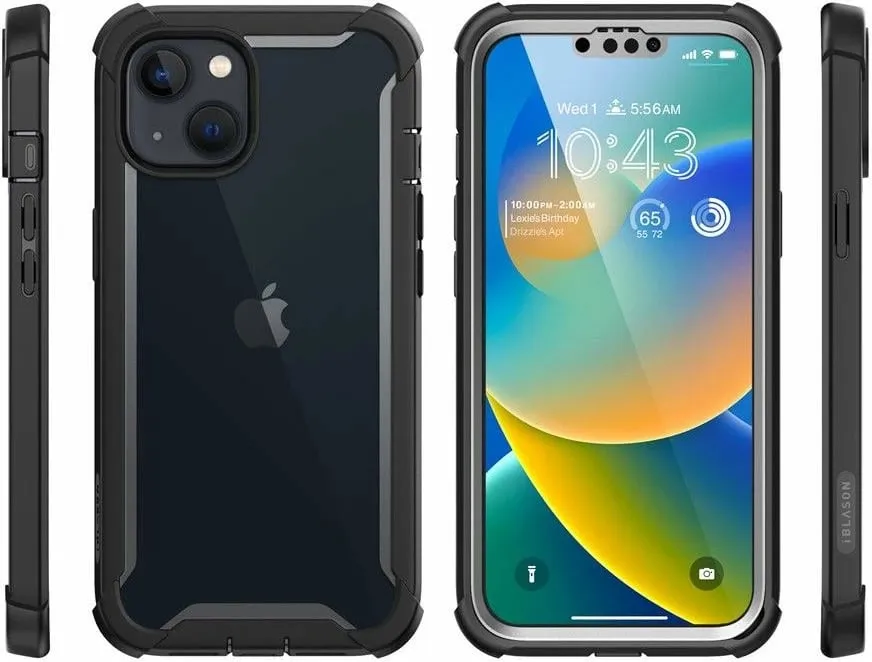 Mbështjellës Supcase IBLSN Ares për iPhone 13/14, i zi - 3