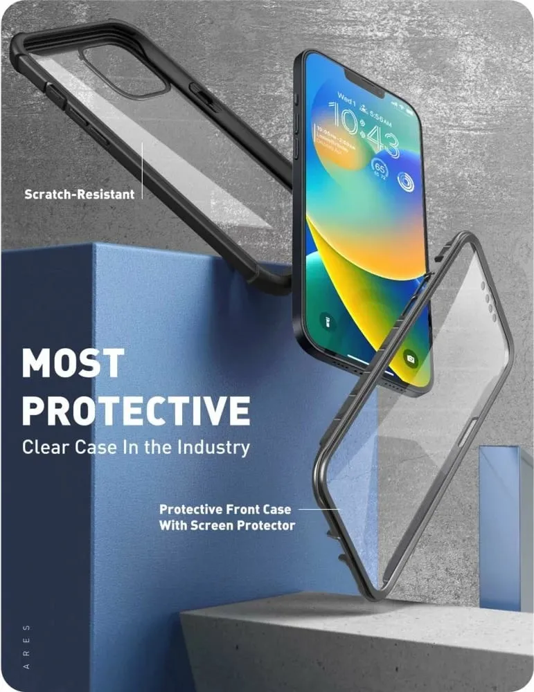 Mbështjellës Supcase IBLSN Ares për iPhone 13/14, i zi - 4