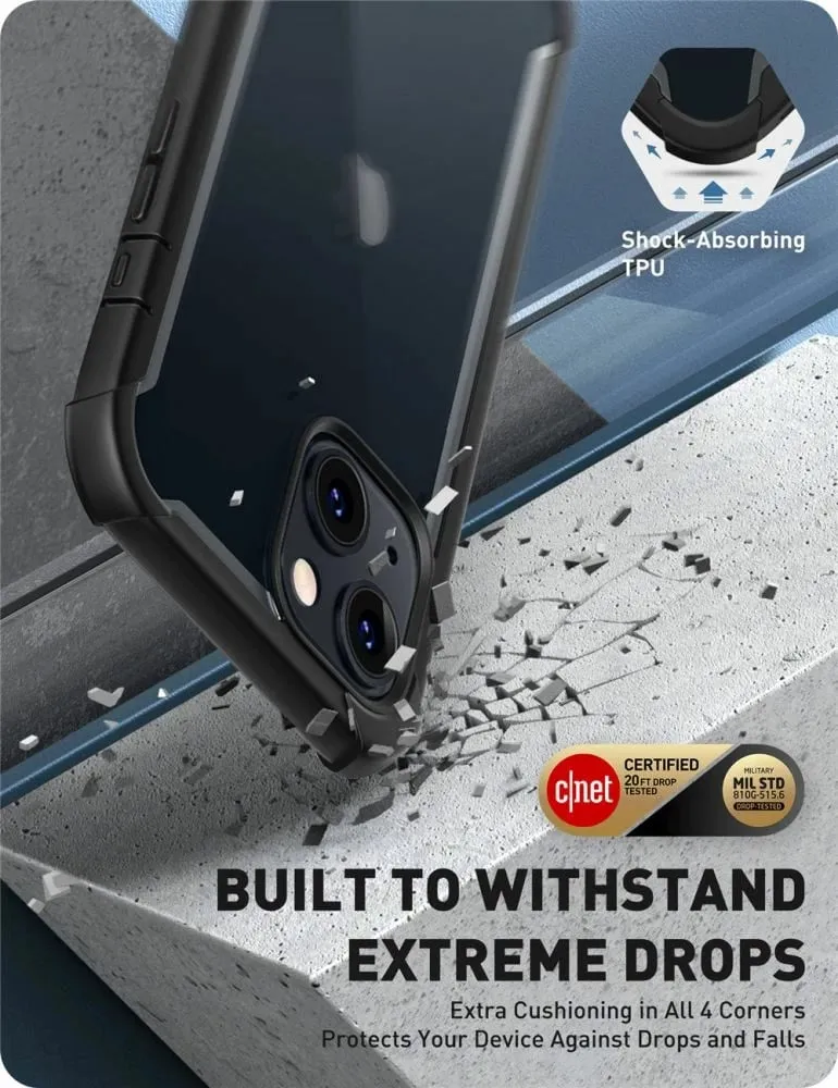 Mbështjellës Supcase IBLSN Ares për iPhone 13/14, i zi - 5
