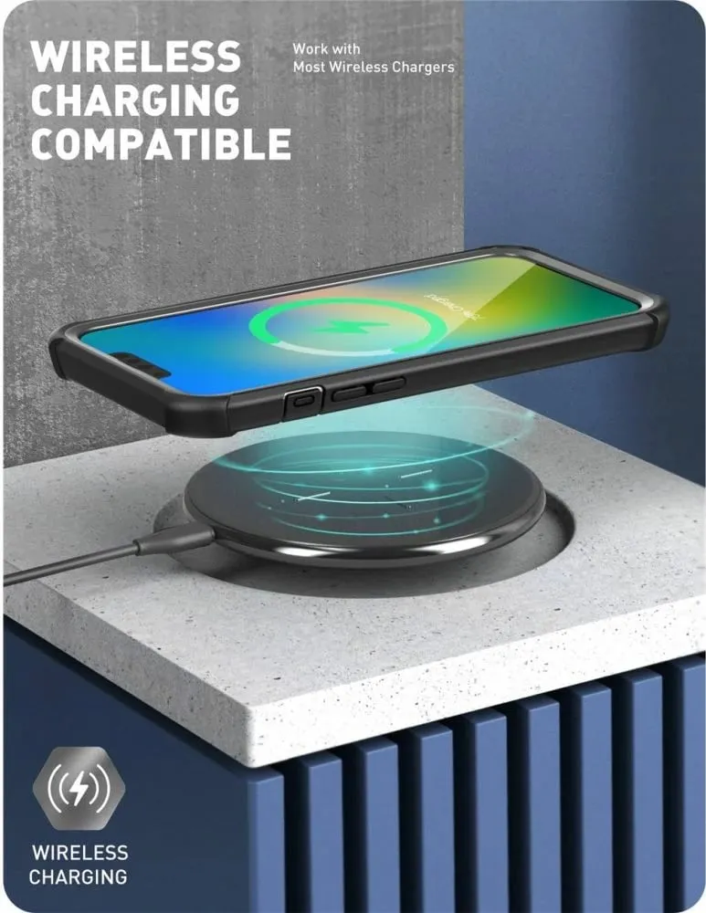 Mbështjellës Supcase IBLSN Ares për iPhone 13/14, i zi - 8