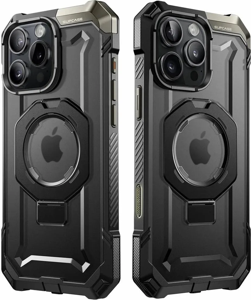 Mbështjellës Supcase UB Grip Mag me MagSafe për iPhone 16 Pro, i zi - 2