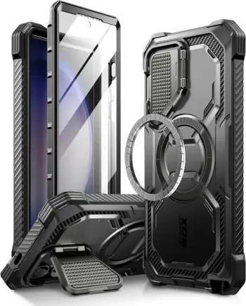 Mbështjellës Supcase ArmorBox MagSafe për Samsung Galaxy S24 Ultra, i zi