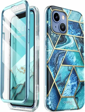 Mbështjellës Supcase Cosmo për iPhone 14 Plus, Blu