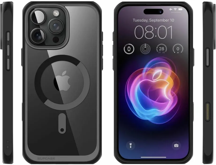 Mbështjellës Supcase UB Mag për iPhone 16 Pro Max, MagSafe, Zi - 9