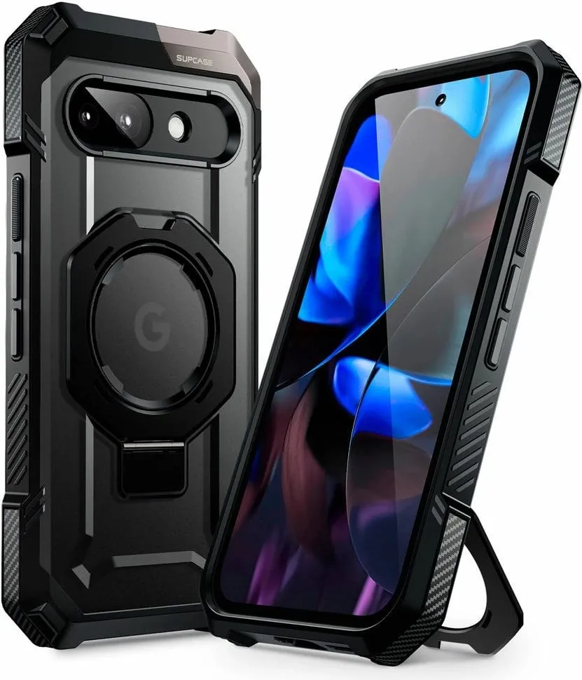 Mbështjellës Supcase UB Grip Mag për Google Pixel 9A, i zi - 1