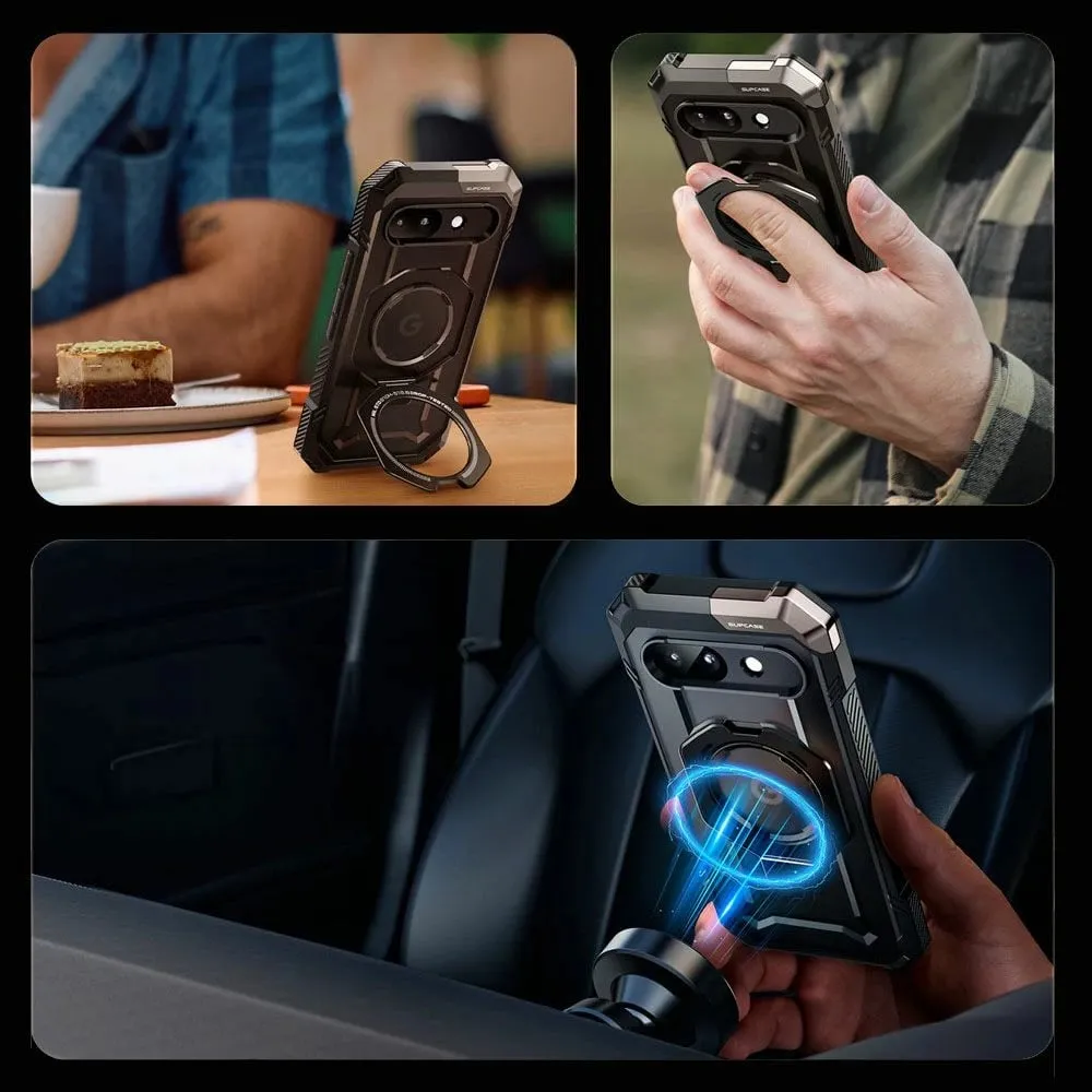 Mbështjellës Supcase UB Grip Mag për Google Pixel 9A, i zi - 6