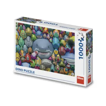 Puzzle Dino Colorful fish, 1000 pjesë, 15+ vjeç
