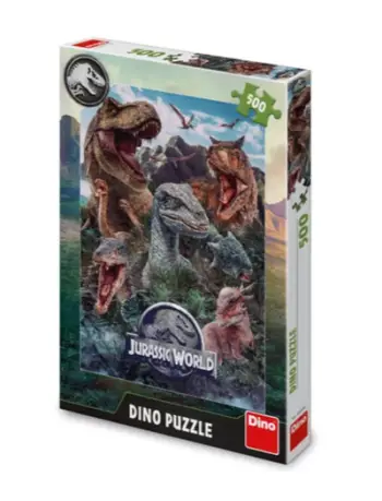 Puzzle Dino Jurassic World, 500 pjesë, 10+ vjeç