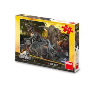 Puzzle Dino Jurassic World, 300XL pjesë, 6+ vjeç