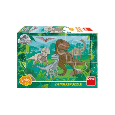 Puzzle Dino Jurassic World, 24 pjesë, 2+ vjeç - 2