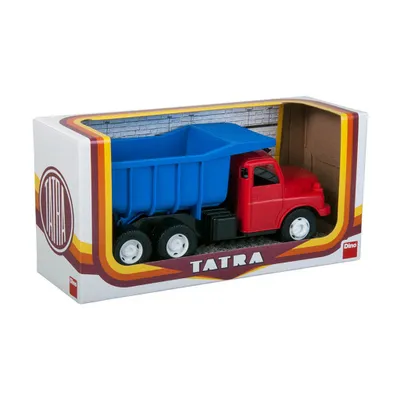 Kamion lodër Dino Tatra 148, kaltër/kuqe, 30 cm - 2