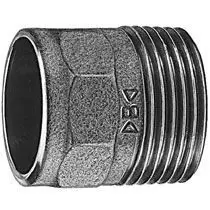 Bashkues bronzi për lidhje të ngjitura dhe të ndërprera Conex Nipple, 15x3 / 4"