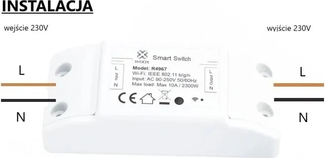 Kontrollues WiFi universal i zgjuar WOOX R4967 - 10