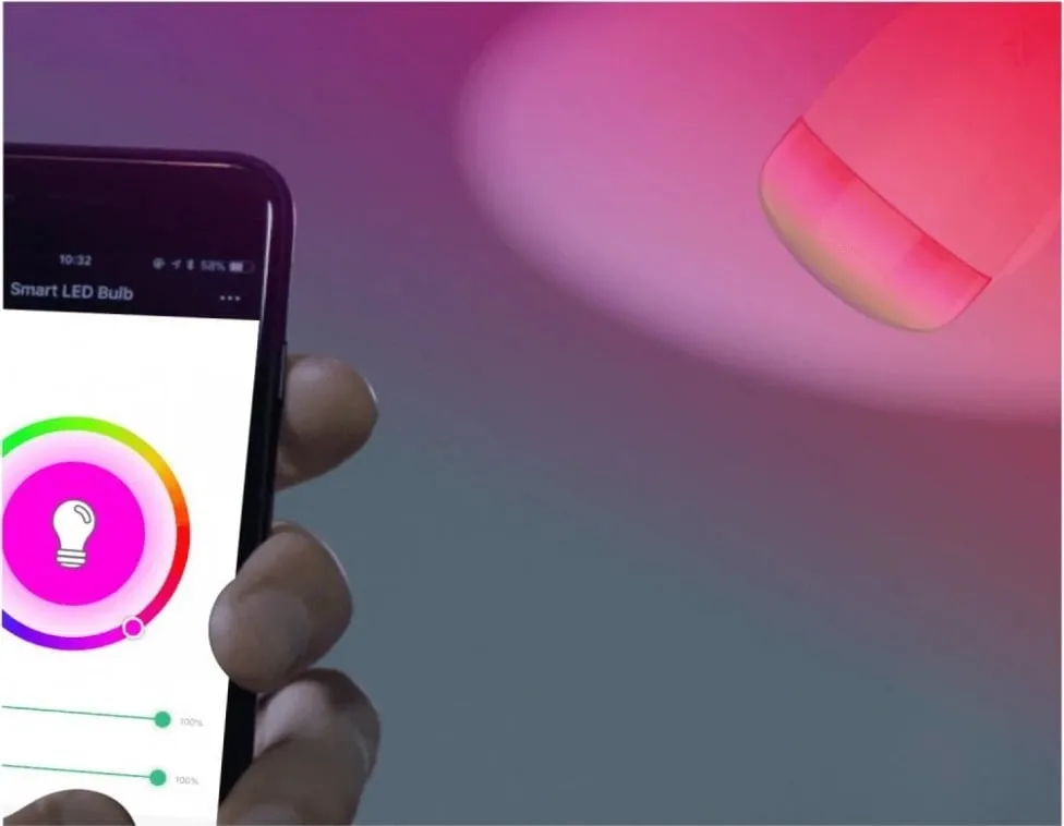 Llamba Smart WOOX, me WiFi dhe LED - 3