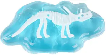 Set lodrash DinoWorld Skeleton, dinosaur montues, slime, shumëngjyrëshe