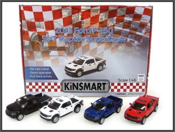 Makina lodër Hipo Ford F-150 SVT KT5365D, pull back, metalike, shumëngjyrëshe