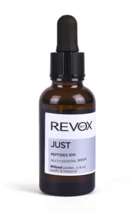 Serum me peptide për shtrëngimin e lëkurës së fytyrës REVOX B77 Just Peptides 10%, 30 ml