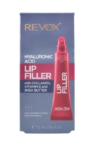 Filler për buzë Revox Hyaluronic Lip Filler, 12 ml