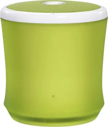 Boks portabil TerraTec 145357, Bluetooth, 2.2W, 500mAh, i gjelbër