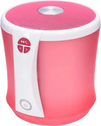 Boks portabil TerraTec CONCERT BT NEO, stereo, Bluetooth, 6W, rozë
