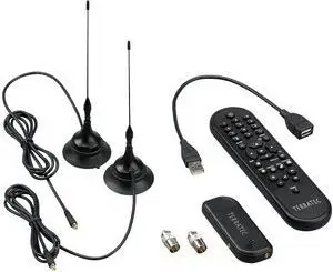 Tuner TV USB TerraTec T5 10908, DVB T, me telekomandë, i zi