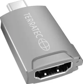 Përshtatës TerraTec C12 USB-C - HDMI (306704), i hirtë