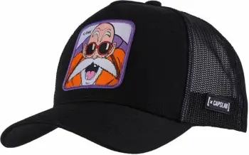 Kapele baseball Capslab Freegun Dragon Ball Z Kame CL-DBZ-1-KAMC, me rrjetë, e zezë