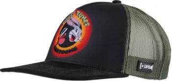 Kapelë trucker Capslab Looney Tunes CL-LOO8-1-CASF-RIN, e zezë