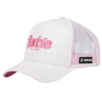 Kapele trucker Capslab Barbie CL-BA1-2-CT-BAR9, e bardhë