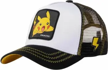 Kapele bejsbolli Capslab Freegun Pokemon Pikachu CL-PKM2-1-PIK5, rrjetë, e zezë