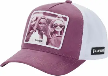 Kapele baseball Capslab Barbie CL-BA2-2-PCT-BAR, rrjetë truker, rozë