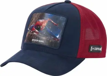 Kape trucker Capslab Marvel Spider Man CL MAR7 1 PCT SPI, rrjetë, blu e kuqe