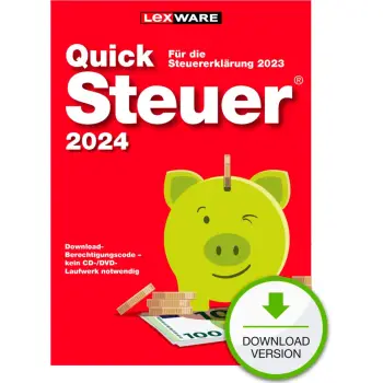 Software për Trajnime (Awareness) Lexware Quicksteuer 2024 – 1 Device. 1 Year – ESD-DownloadESD