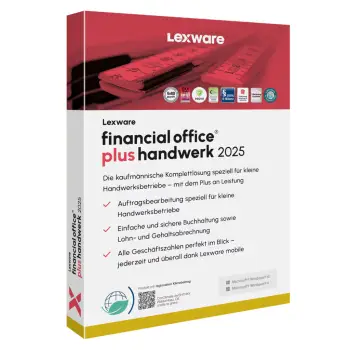 ESD Software Lexware Financial Office Plus handwerk 2025 – 1 Device. 1 Year – ESD-DownloadESD