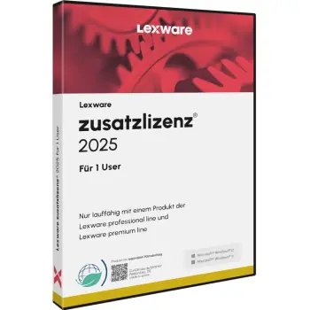 ESD Software Lexware Zusatzlizencë 2025 për 1 Përdorues – ABO – ESD-DownloadESD